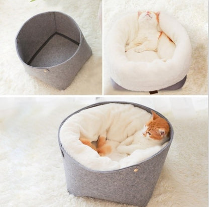 Wrap-around Comfort Pet Bed