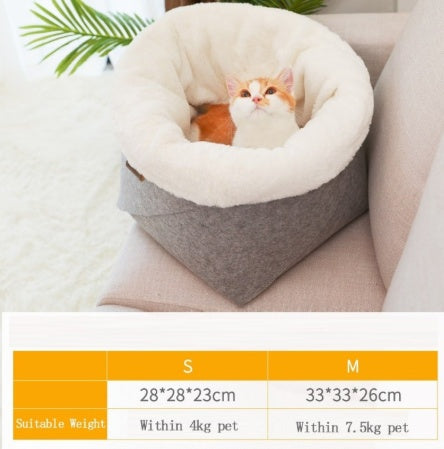 Wrap-around Comfort Pet Bed