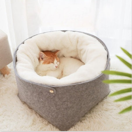 Wrap-around Comfort Pet Bed