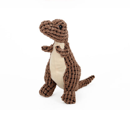 Plush Dinos Squeaky Dog Toys