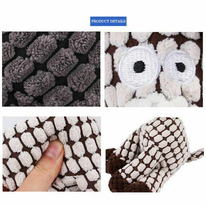 Plush SQUEEKY Animal Dog Toys