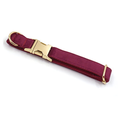 Burgundy Dog Set