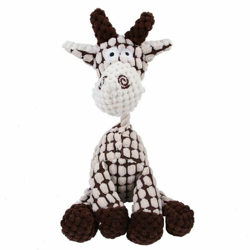 Plush SQUEEKY Animal Dog Toys