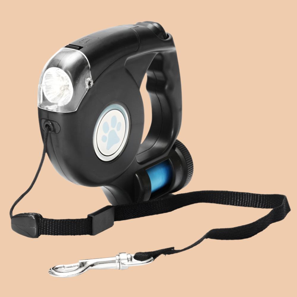 Dog Leash with Flashlight