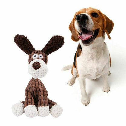 Plush SQUEEKY Animal Dog Toys