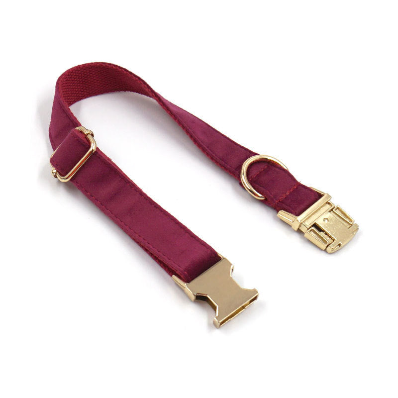 Burgundy Dog Set