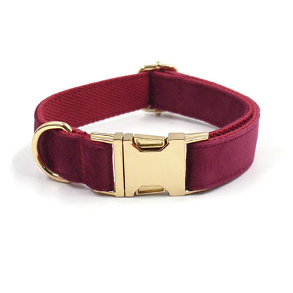 Burgundy Dog Set