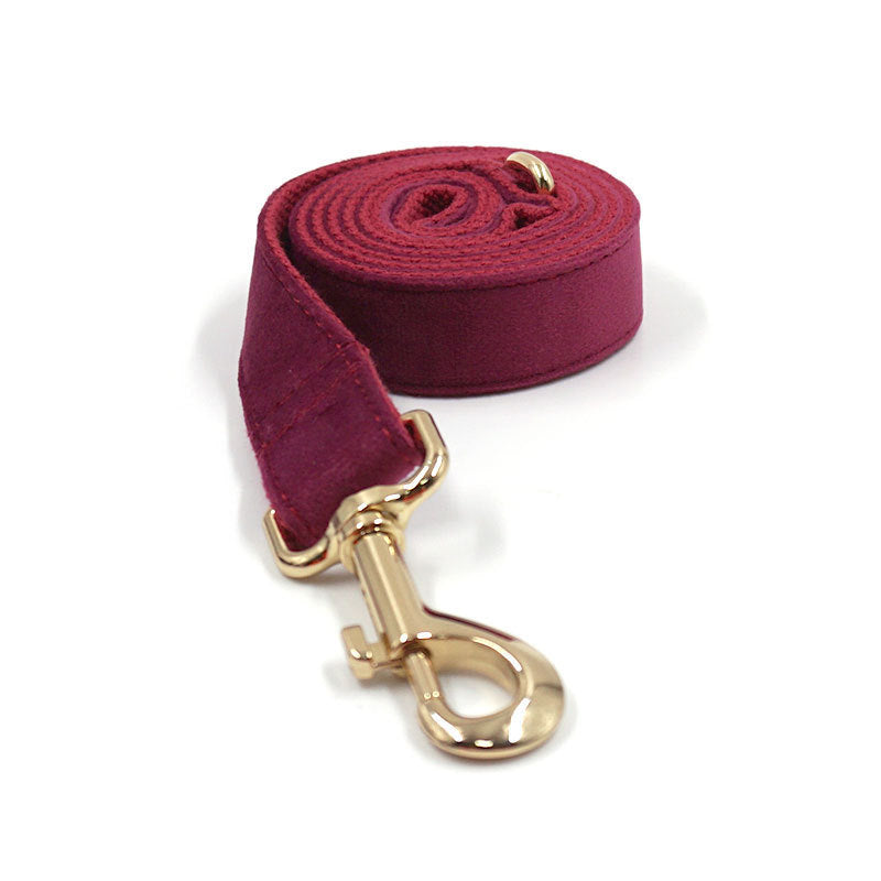 Burgundy Dog Set